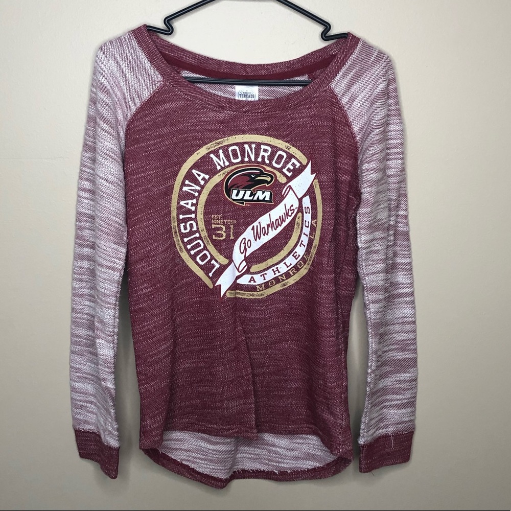 4/$20 Rivalry threads medium long sleeve college